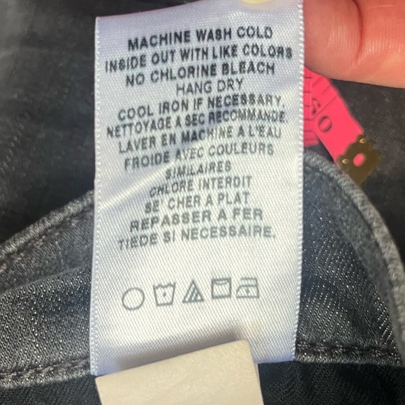 Joe’s Washed Black Classic Fit Jeremy Denim Jeans Straight Leg Size 29 Fall - Picture 4 of 8